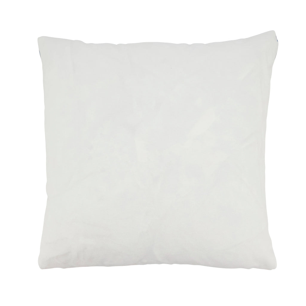 Fresh Floral Outdoor Polyester Filled Throw Pillow