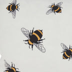 Charming Bumble Bee Outdoor Polyester Filled Throw Pillow