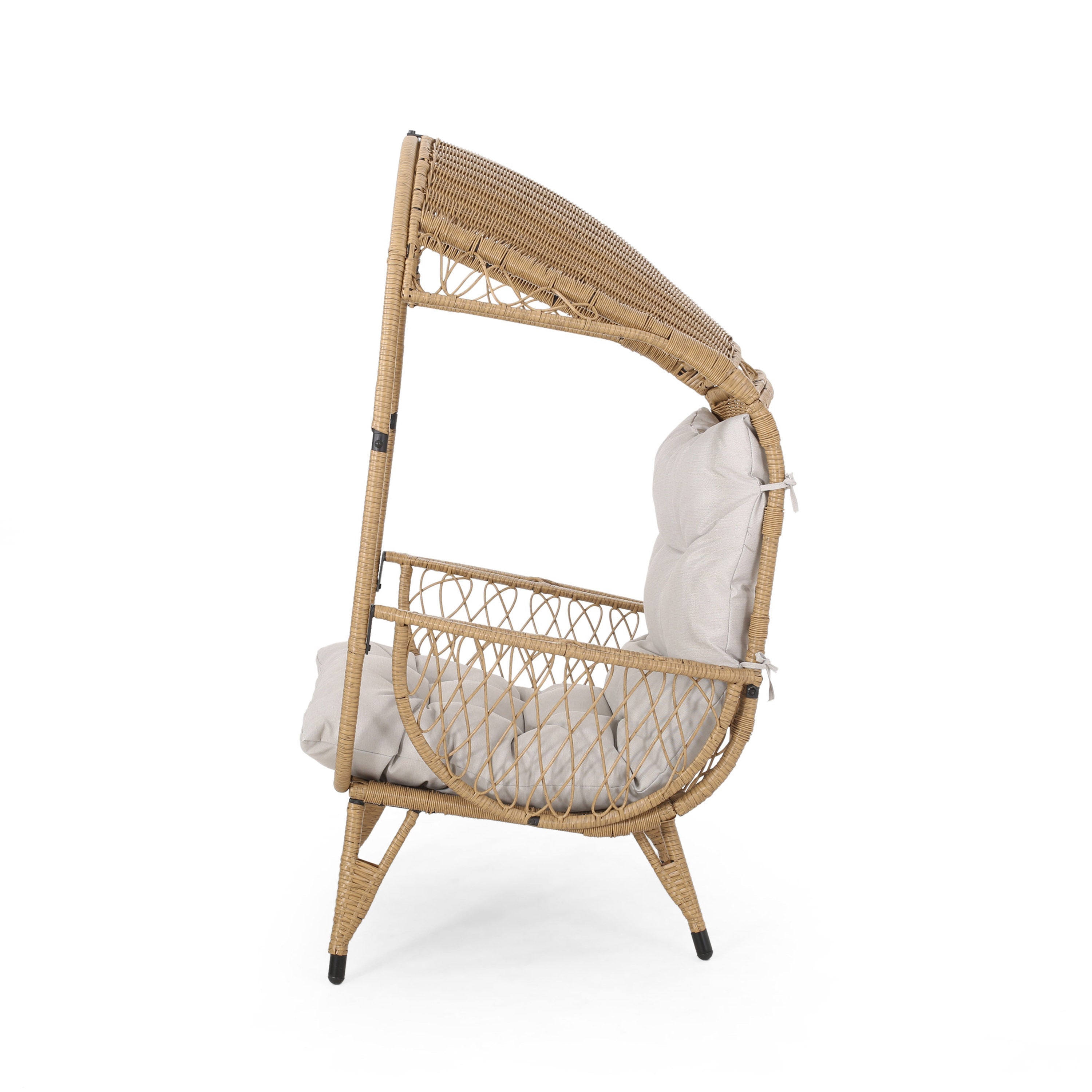 Doris Outdoor Wicker Standing Basket Chair