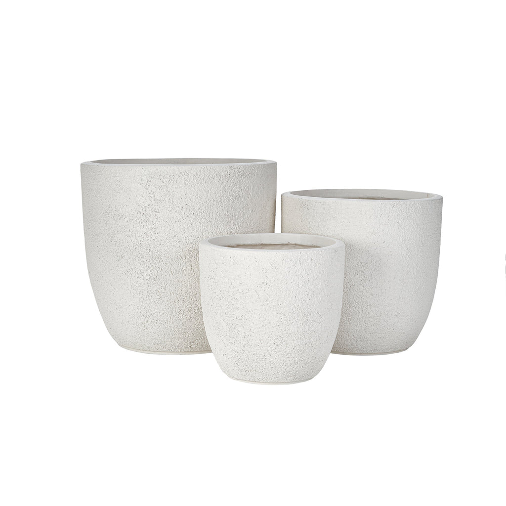 Lightweight Matte Textured Outdoor Planter