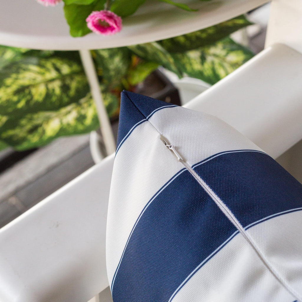 Horizon Stripe Outdoor Lumbar Pillow