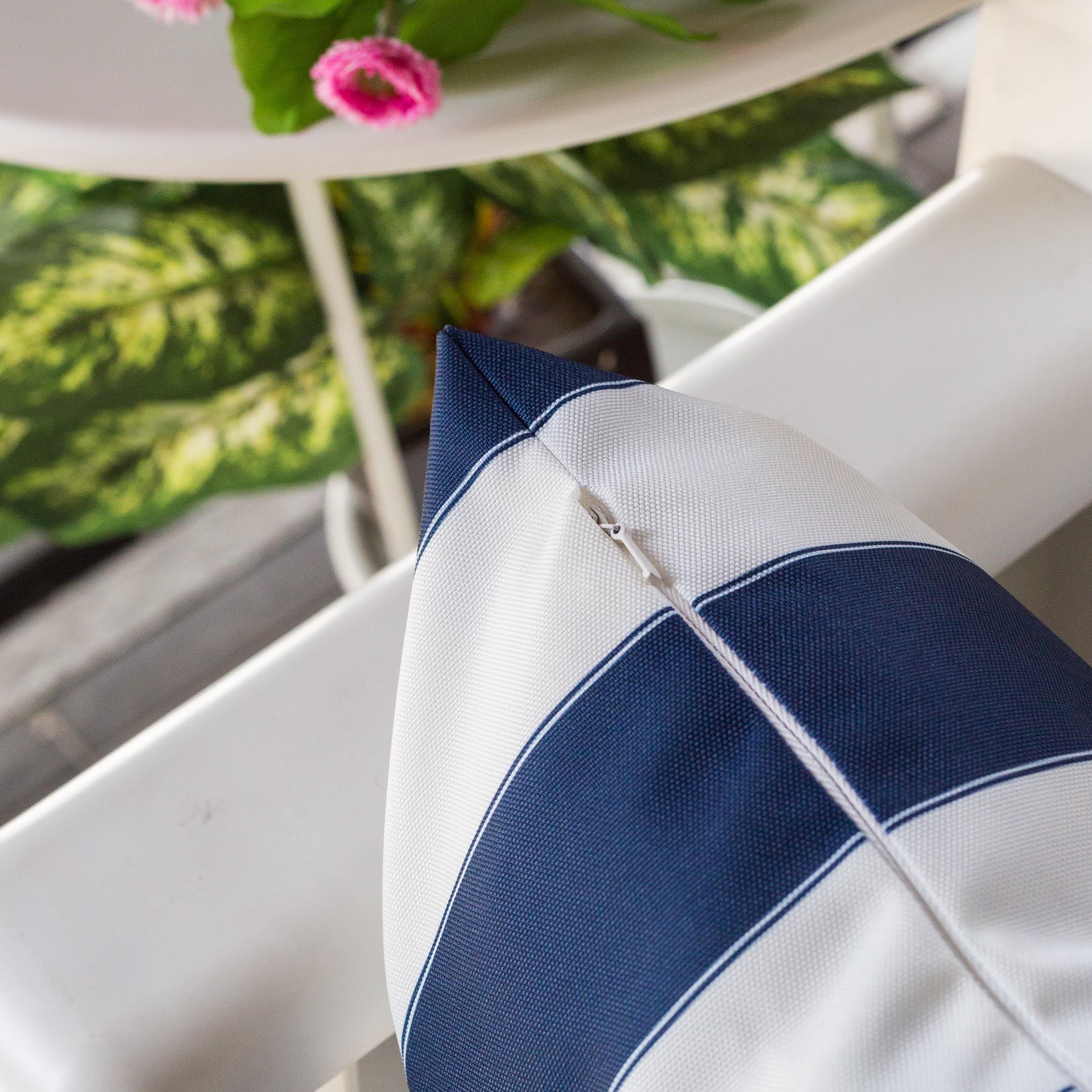 Horizon Stripe Outdoor Lumbar Pillow