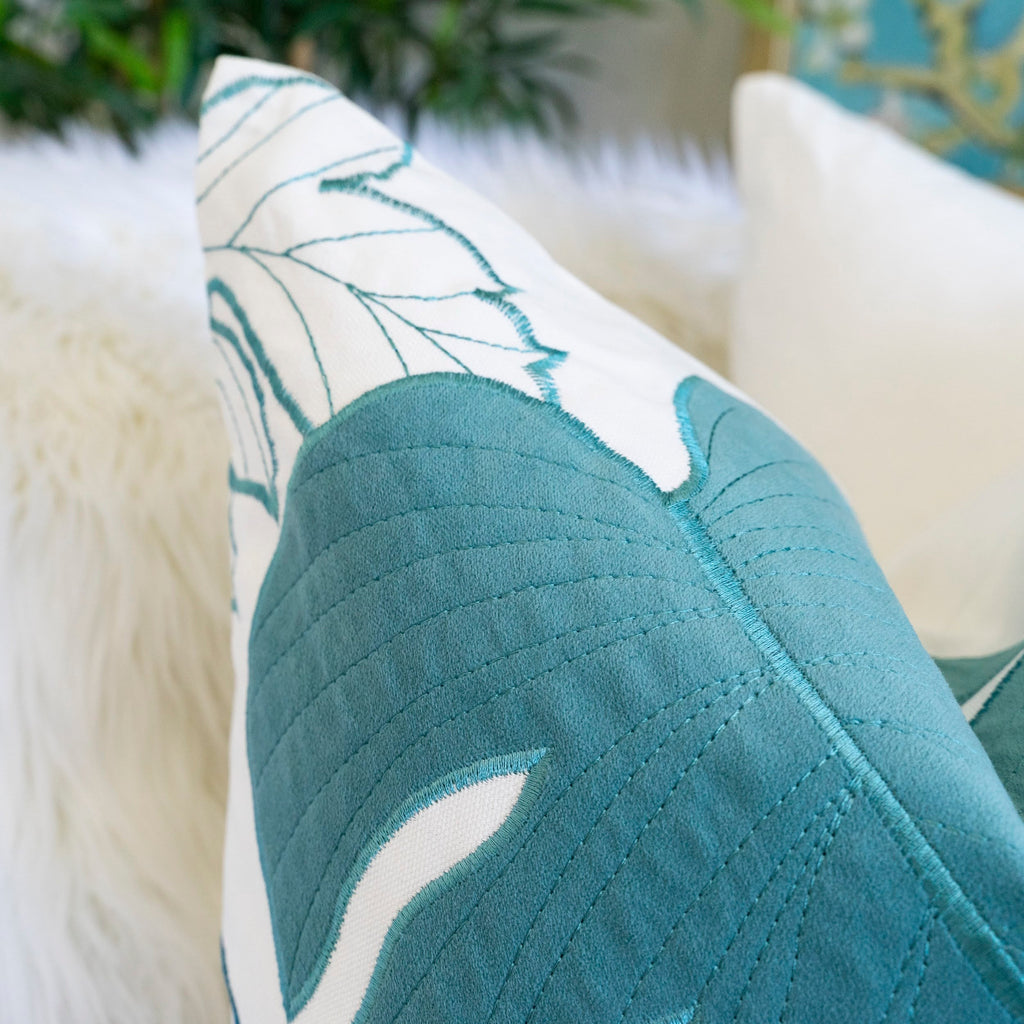 Monstera 20x20 Outdoor Throw Pillow