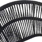 Cyril Outdoor Wicker Papasan Style Dining Chair, Set of 2