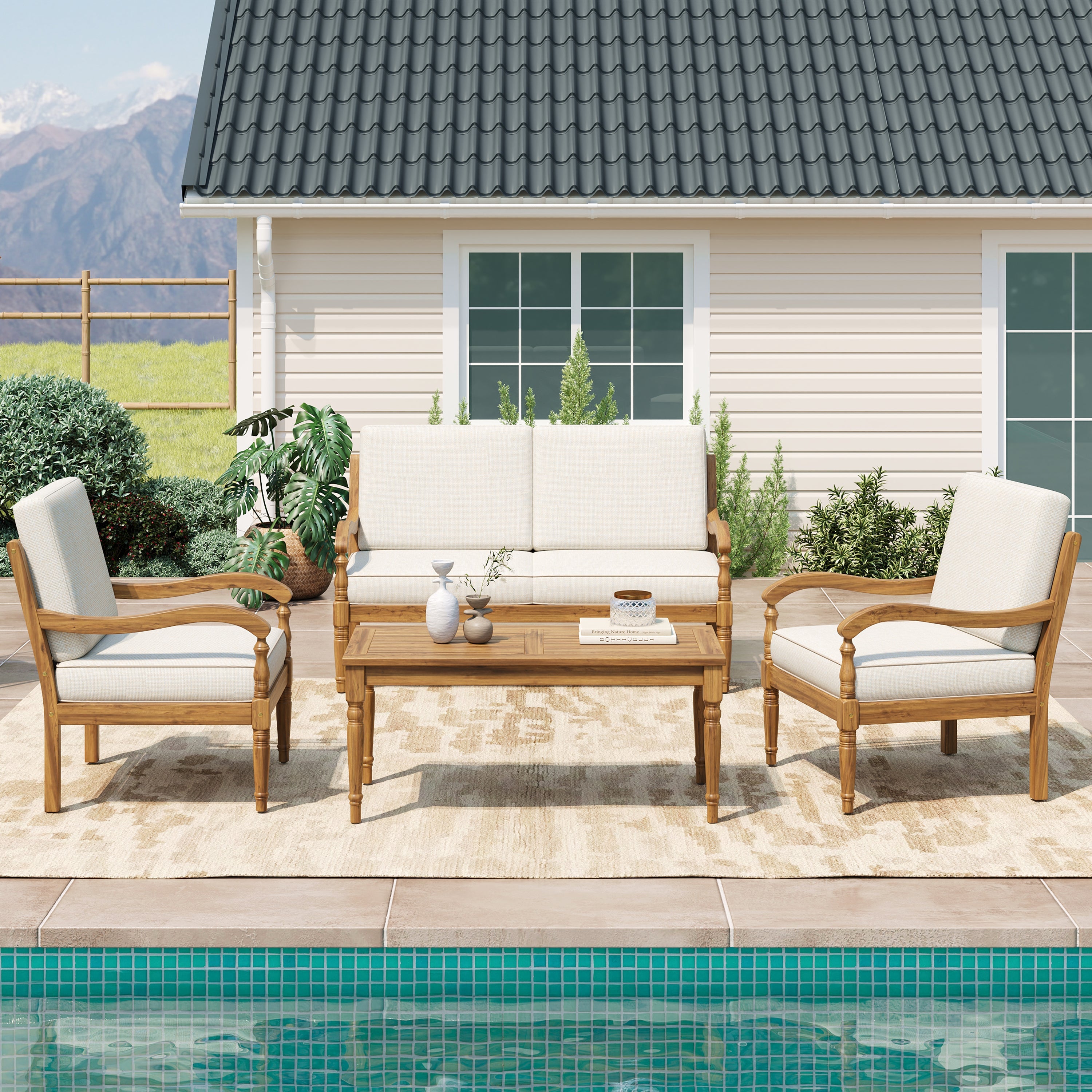 Islewood 4 Piece Outdoor Set