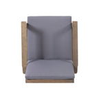 Brixton Outdoor Club Chair with Cushion, Set of 2