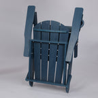 Composite Folding Adirondack Chair with Dual Cup Holder