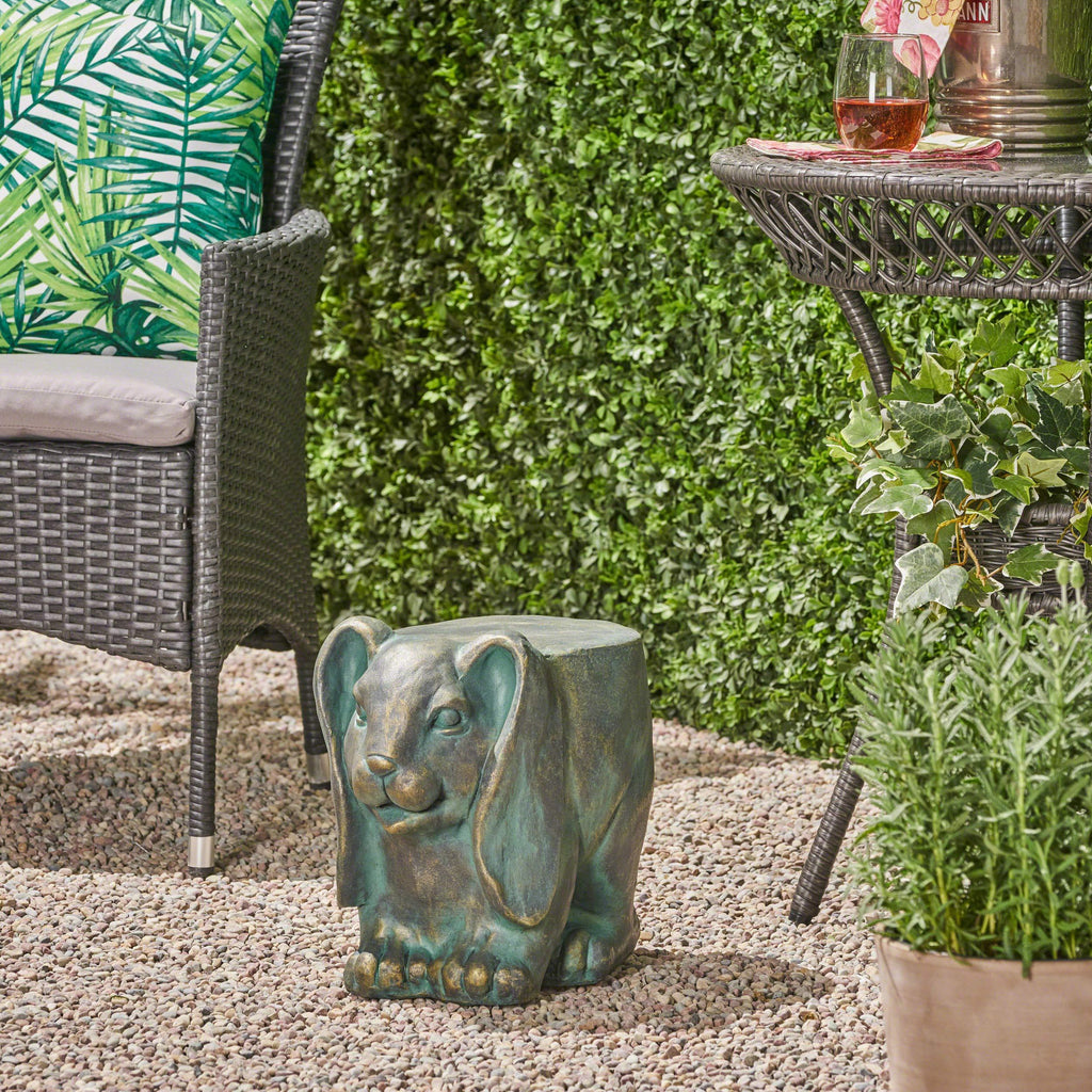 Rabbit Outdoor Garden Stool