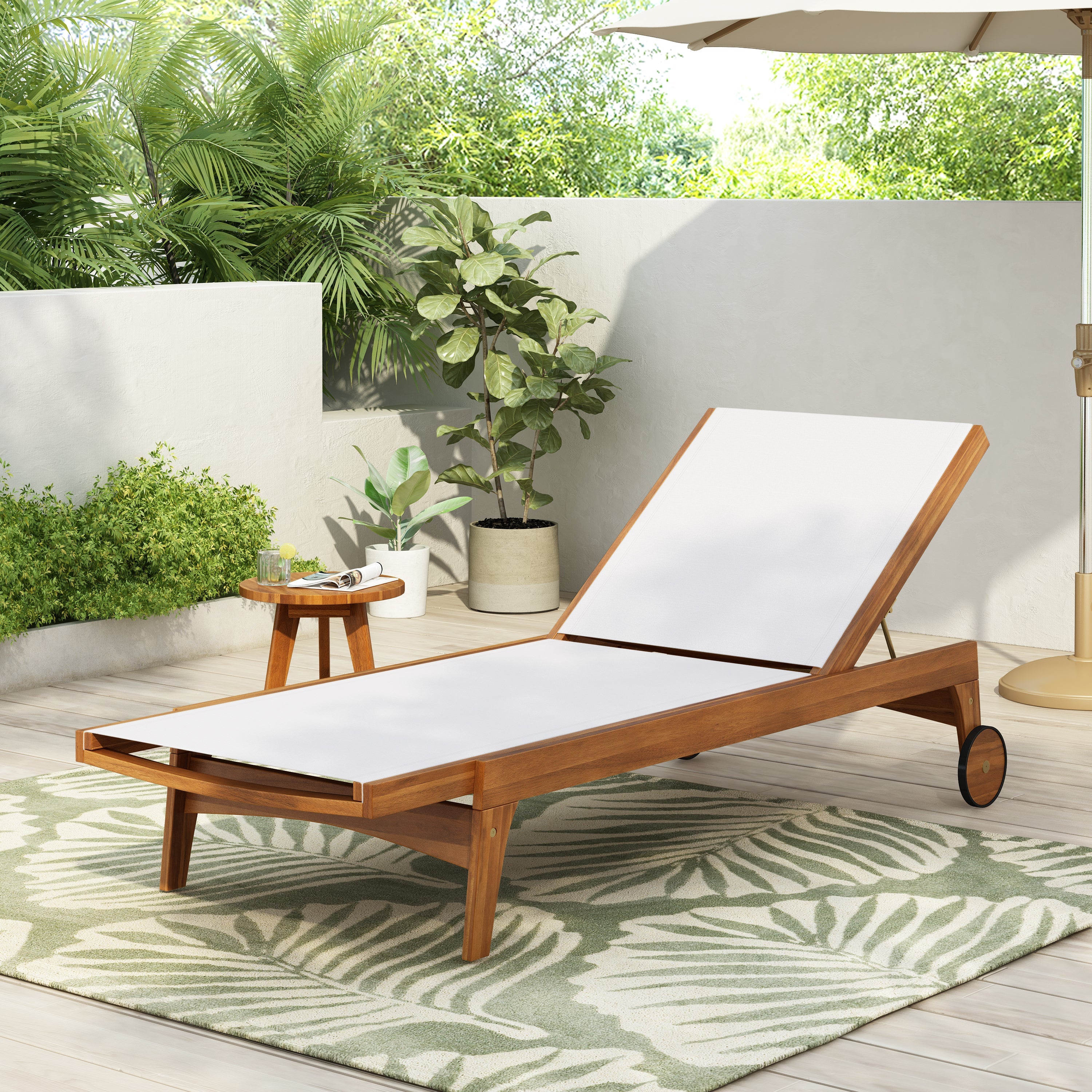 Sierra Coast Outdoor Chaise Lounge