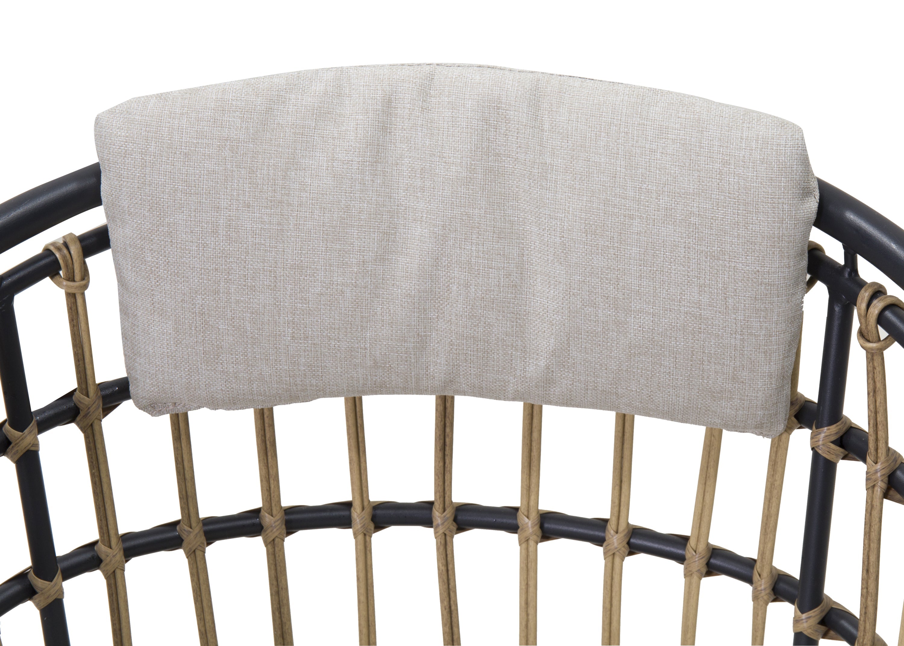 Maristella Outdoor Wicker Dining Arm Chairs, Set of 2