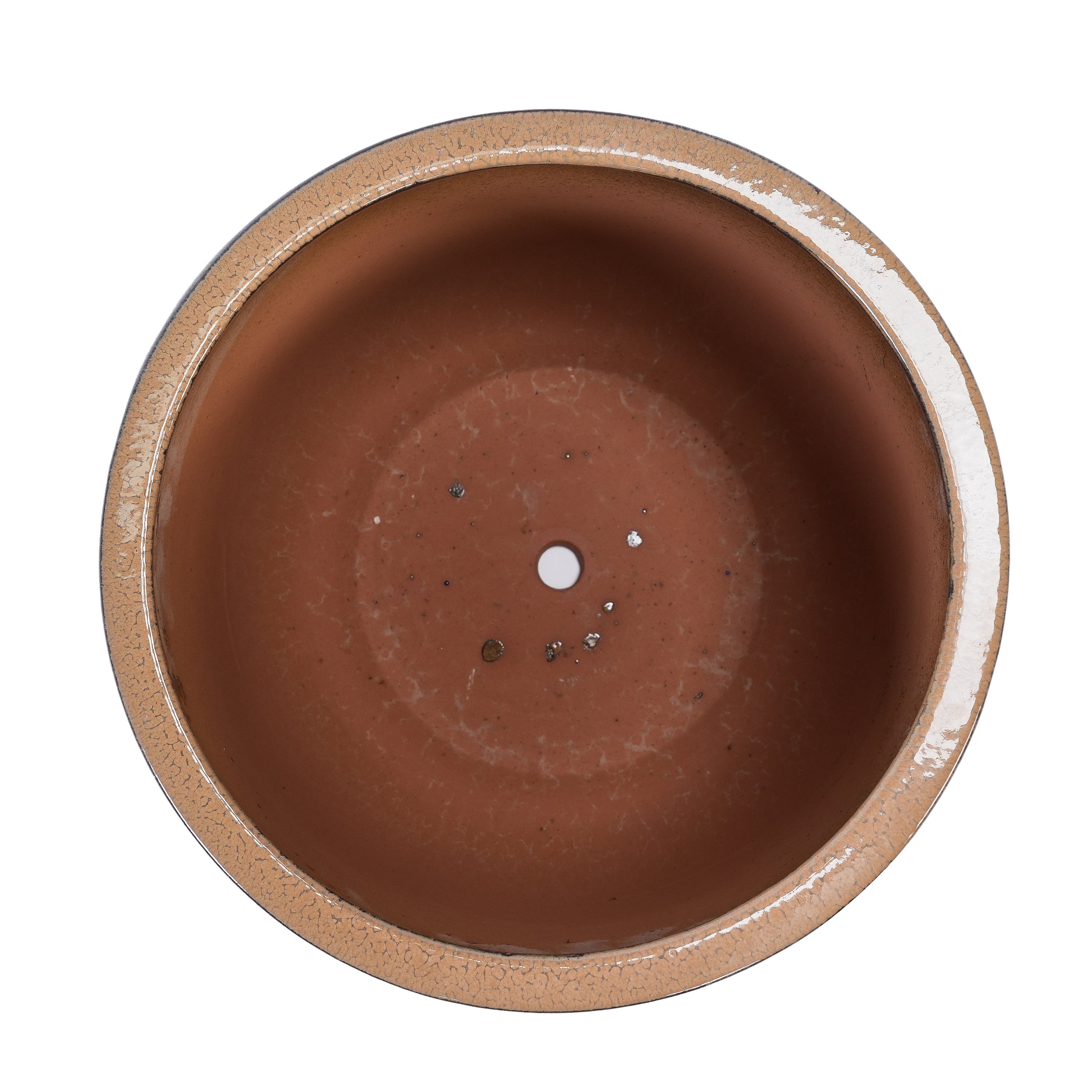 Calan Handmade Glazed Ceramic Planter, Set of 3