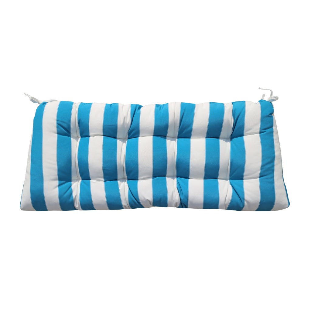 47" Tufted Outdoor Bench Cushion