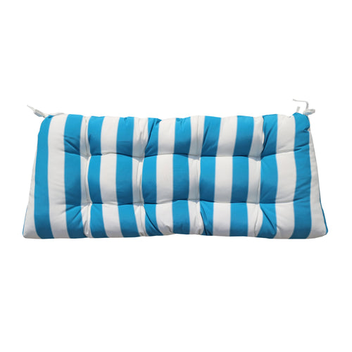 47" Tufted Outdoor Bench Cushion