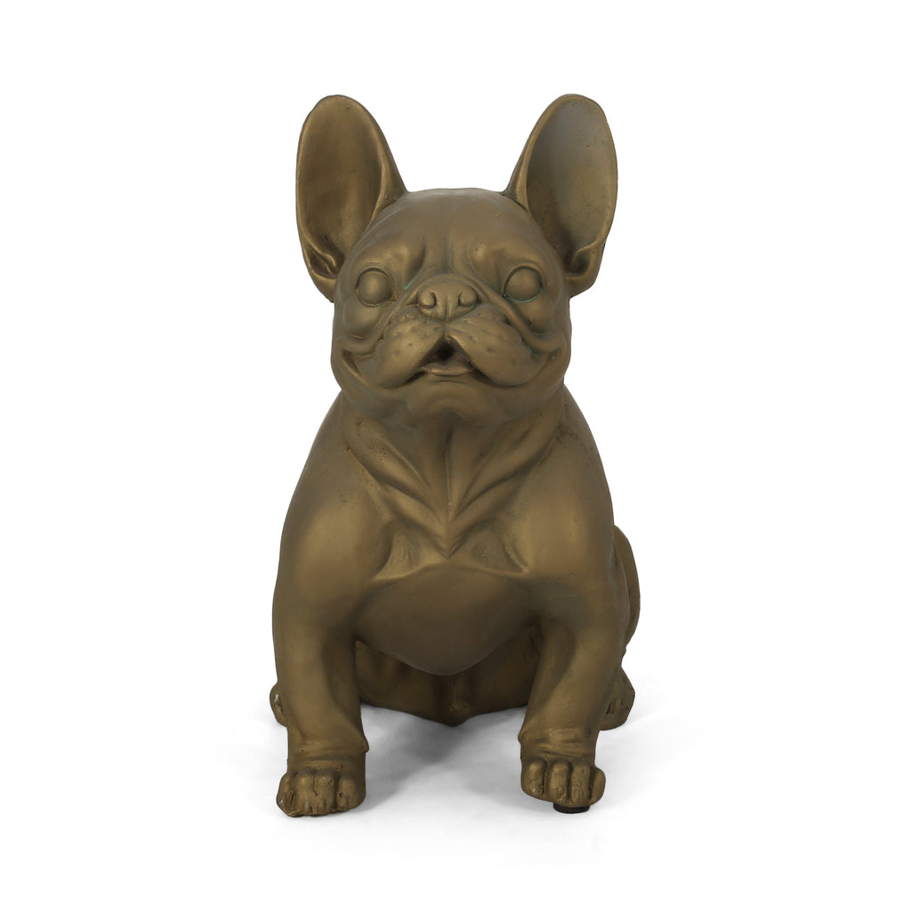 Louise Outdoor French Bulldog Garden Statue