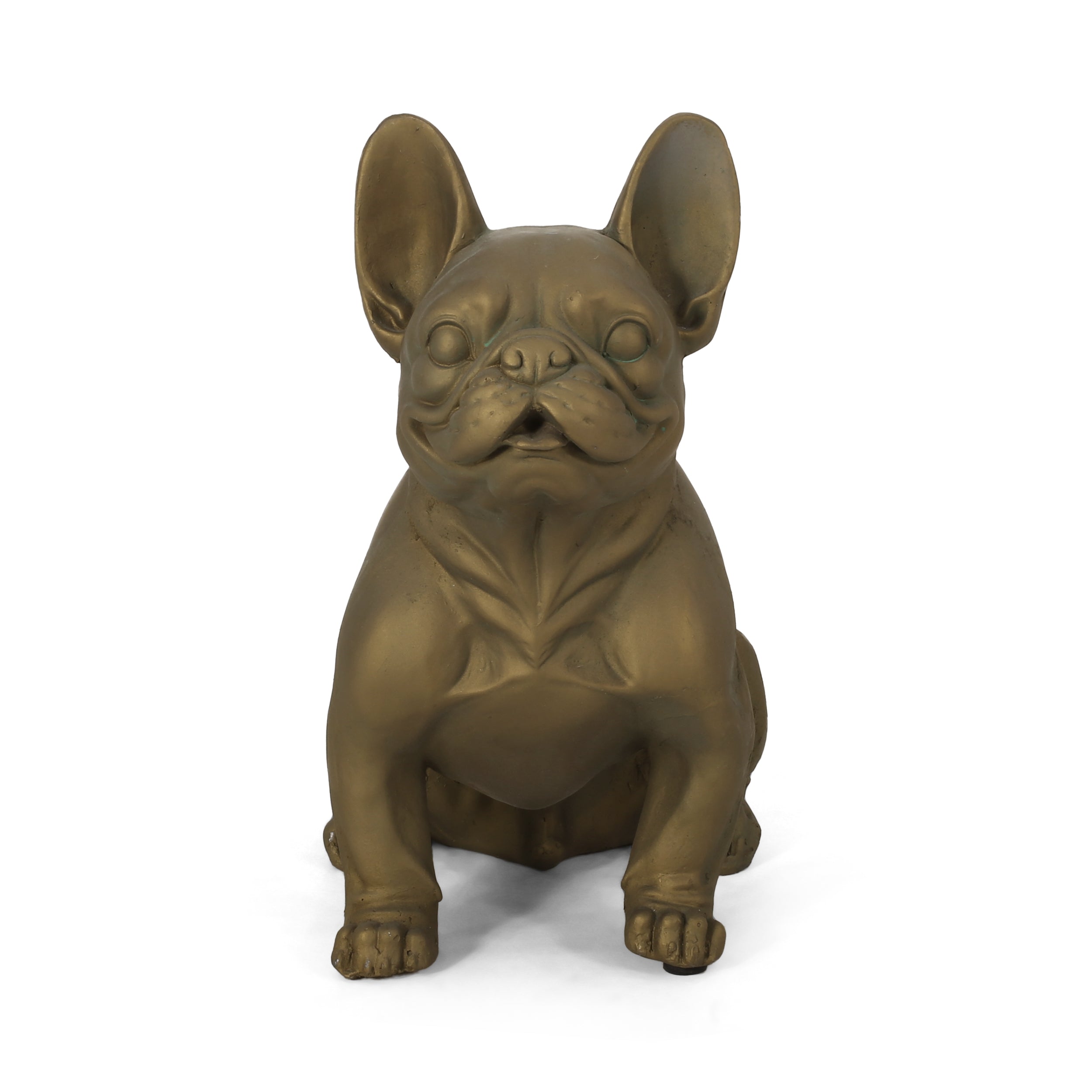 Louise Outdoor French Bulldog Garden Statue