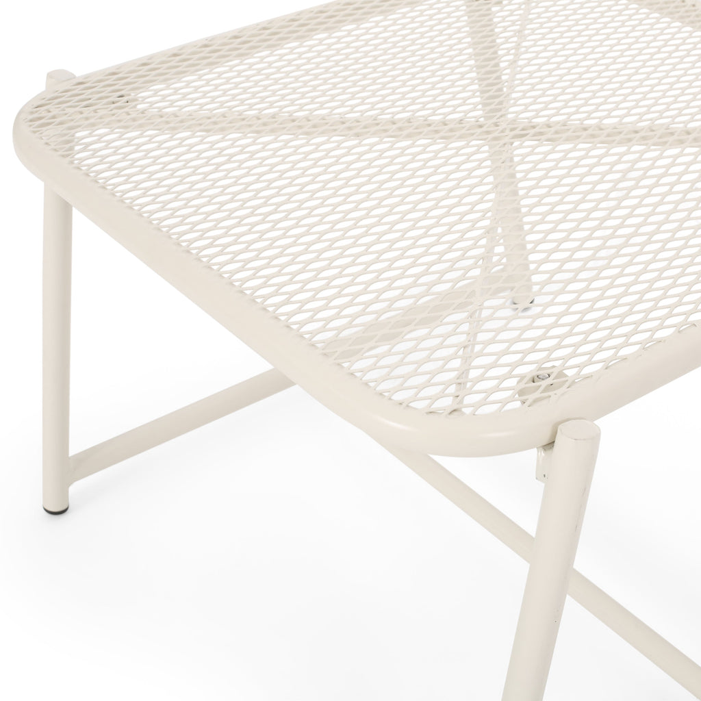 Kincaid Outdoor Modern Iron Side Table