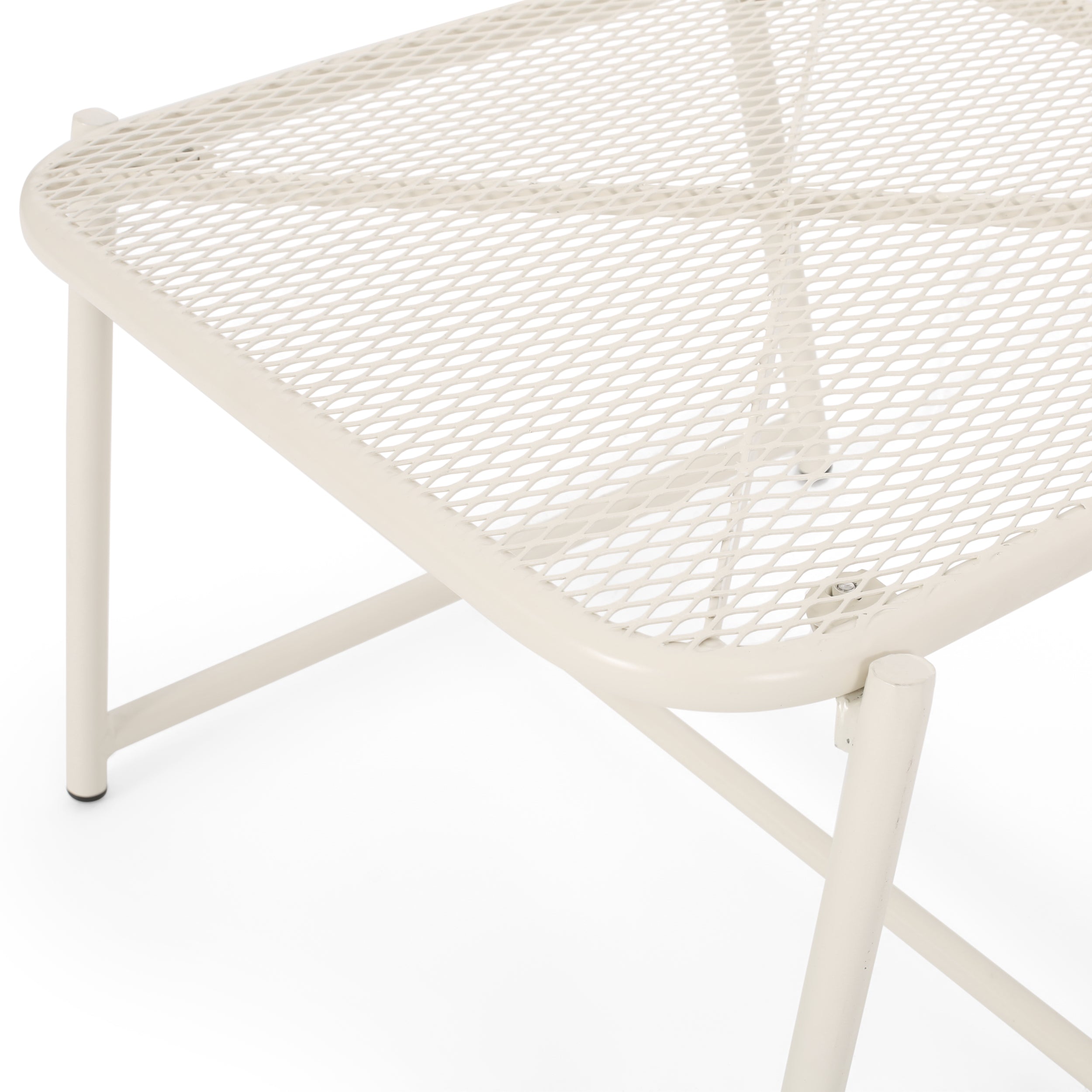 Kincaid Outdoor Modern Iron Side Table
