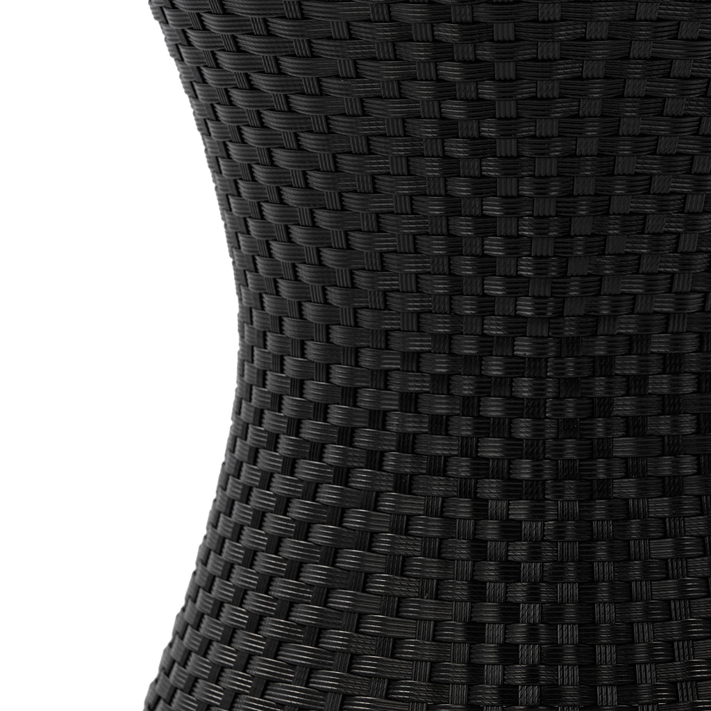 Thrive Hourglass Rattan Outdoor Side Table