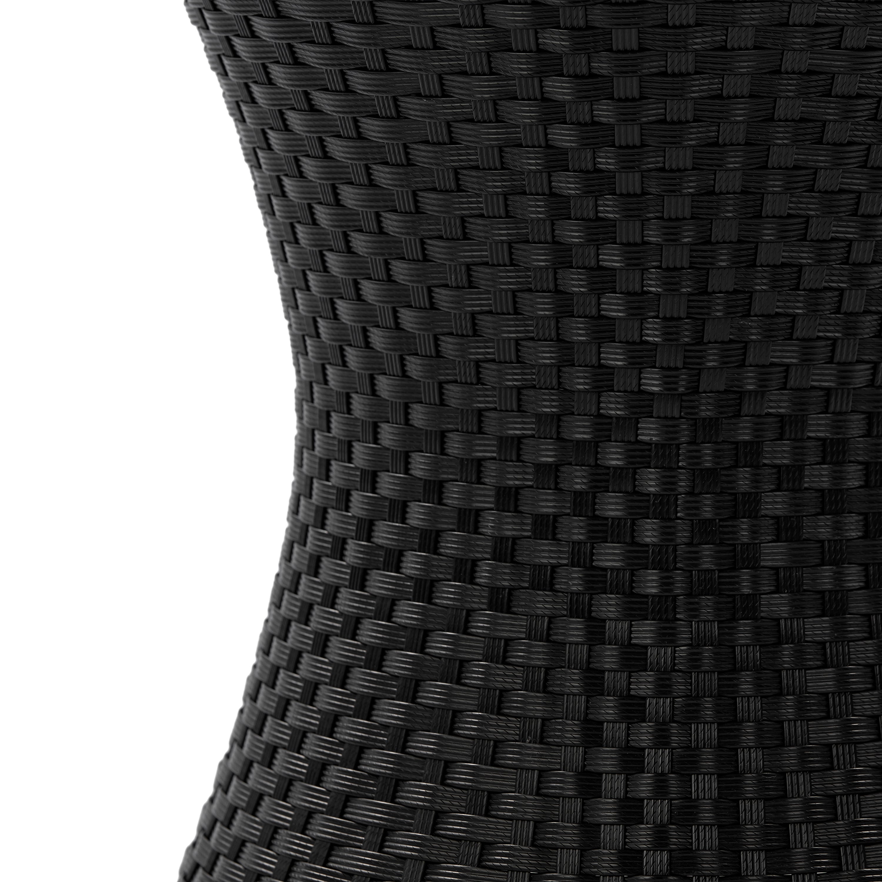 Thrive Hourglass Rattan Outdoor Side Table