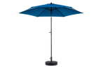 9' Outdoor Patio Umbrella Outdoor Table Umbrella with Push Button Tilt and Crank, Base Not Included
