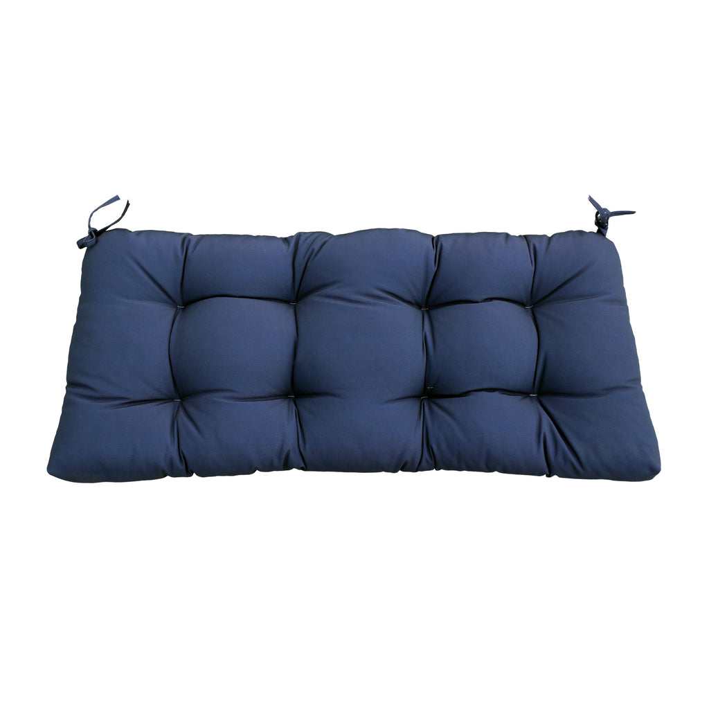 47" Tufted Outdoor Bench Cushion