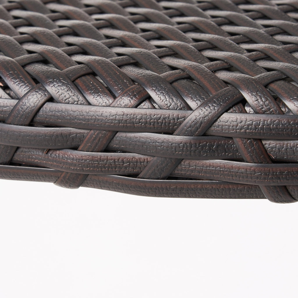 Outdoor 26" Round Rattan Bar Table