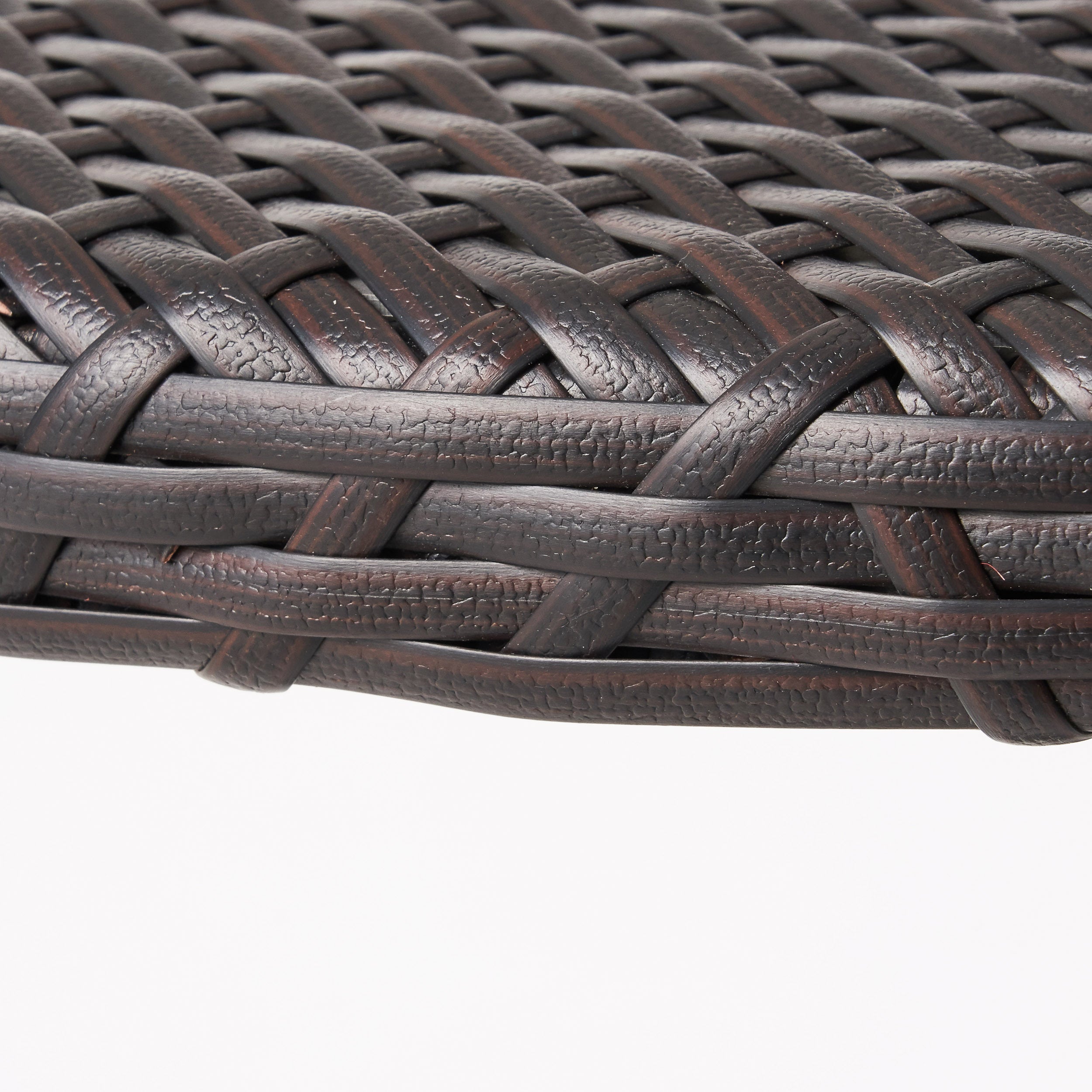 Outdoor 26" Round Rattan Bar Table