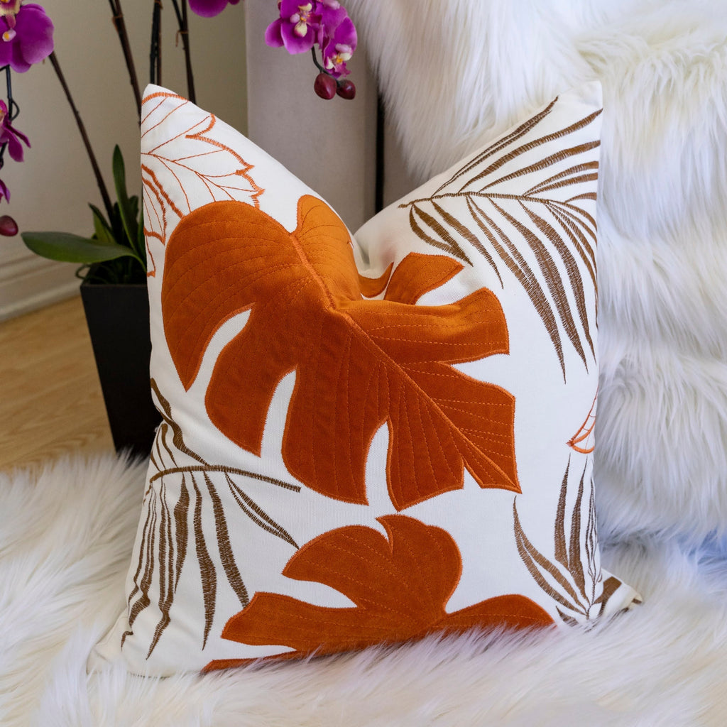 Monstera 20x20 Outdoor Throw Pillow