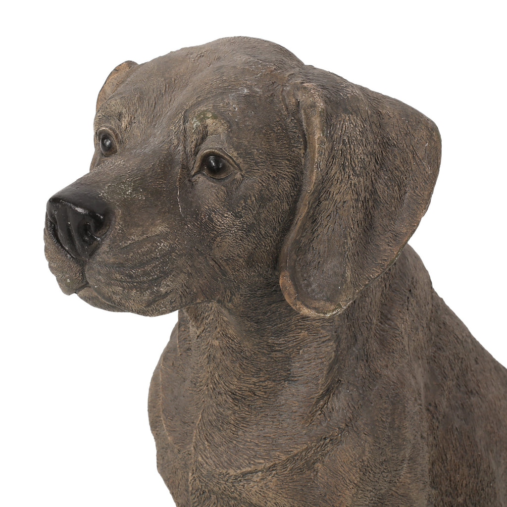 Monty Outdoor Dog Statue