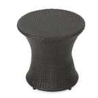 Thrive Hourglass Rattan Outdoor Side Table