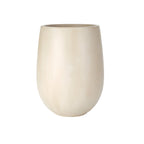 Egg Shaped Lightweight Outdoor Planter, Set of 3