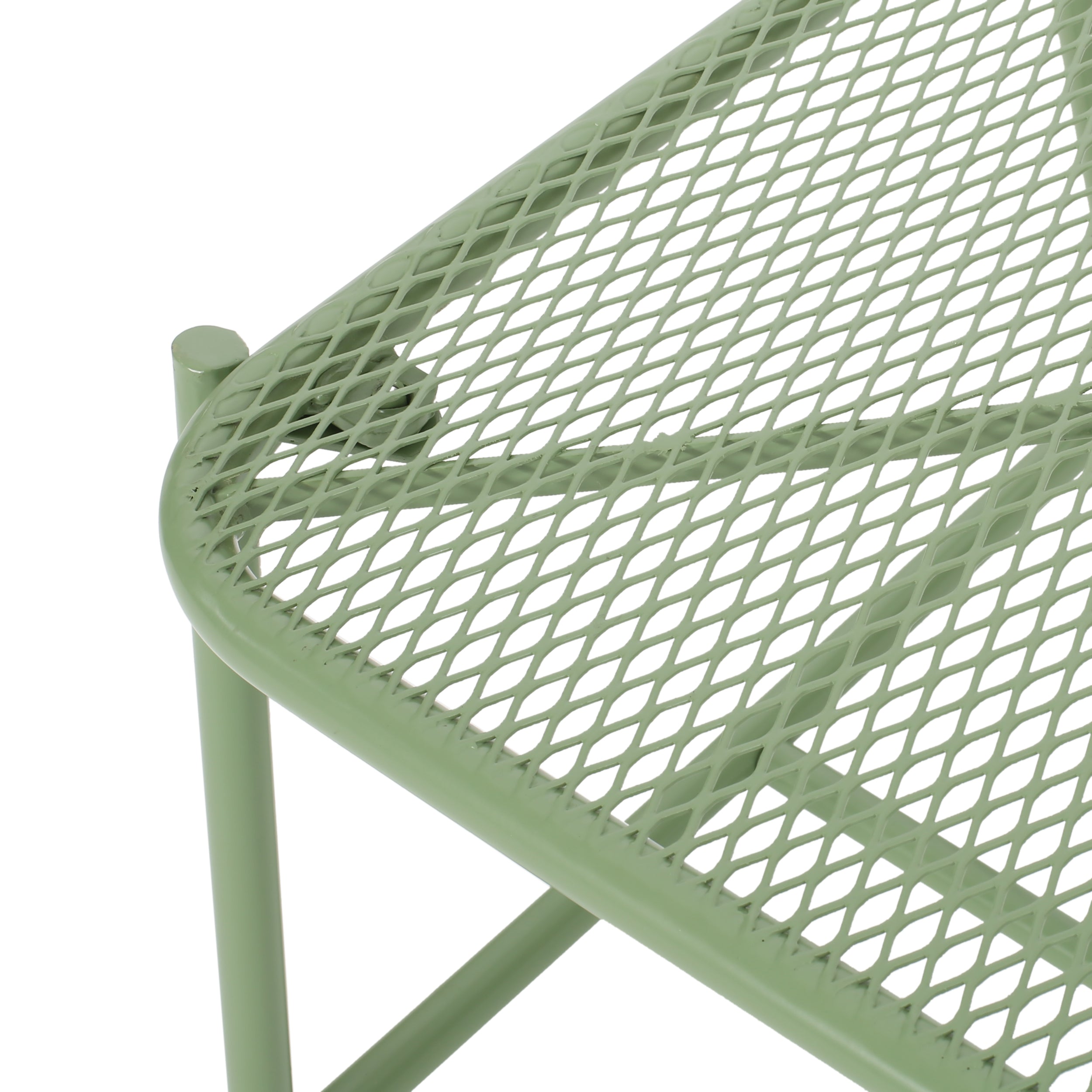 Kincaid Outdoor Modern Iron Side Table