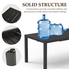 Extendable Aluminum Outdoor Dining Table - 97.2'L