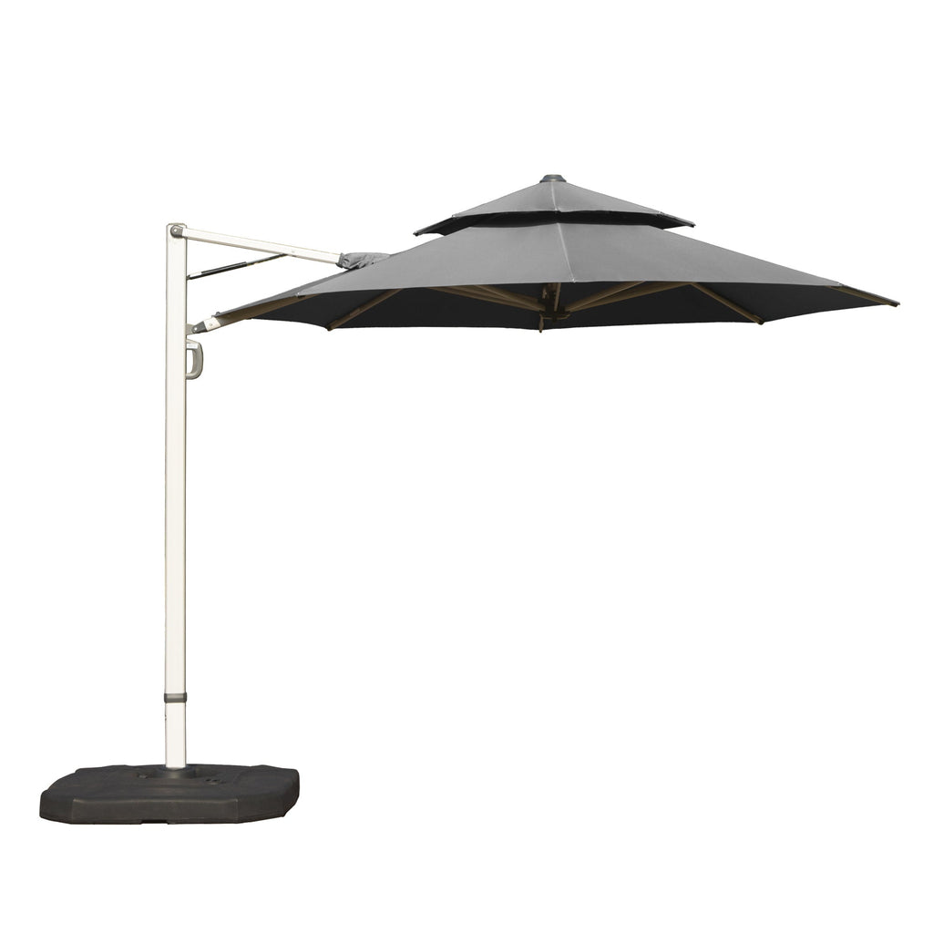 Round Cantilever Umbrella with Center Pole, Base Not Included