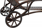 Aluminium Cast Lounge Chaise