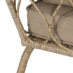 Zircon 3-Piece Patio Set with 2 Club Chairs and Round Table