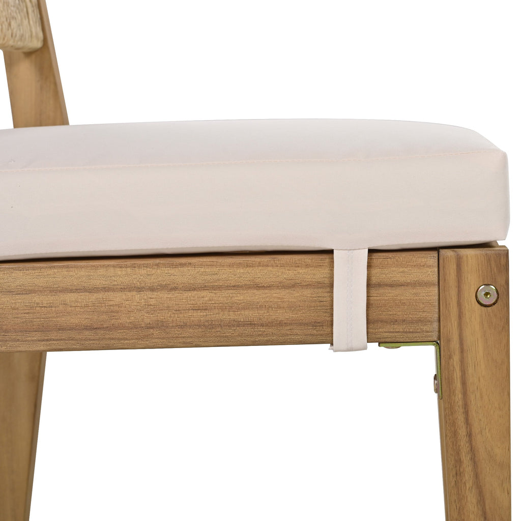 Outdoor Acacia Wood Dining Table Set