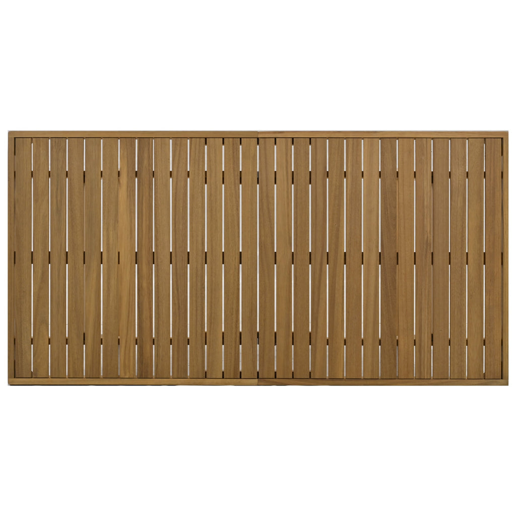 Outdoor Acacia Wood Dining Table Set