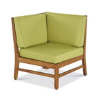 Perla Outdoor L-Shape Sectional Sofa