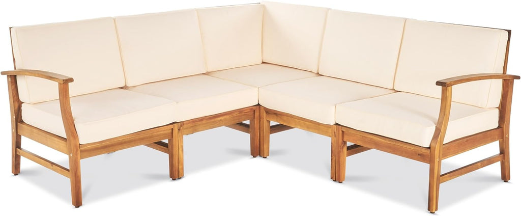 Perla Outdoor L-Shape Sectional Sofa