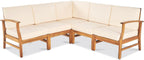Perla Outdoor L-Shape Sectional Sofa