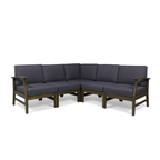 Perla Outdoor L-Shape Sectional Sofa