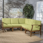 Perla Outdoor L-Shape Sectional Sofa