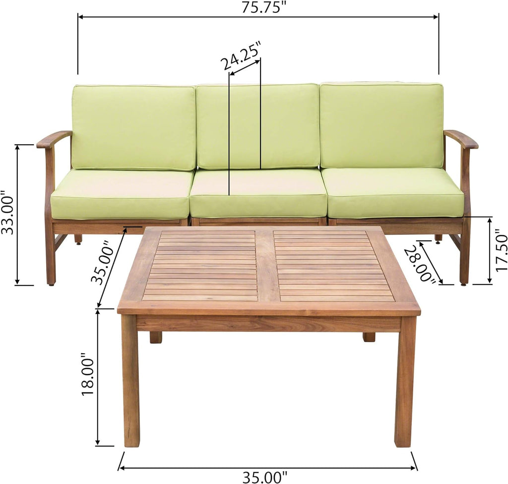 Perla Outdoor 2-Piece Chat Set