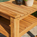 Big Green Egg Acacia Table for Large or XLarge EGGs