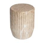 Outdoor Cicci Carved Side Table