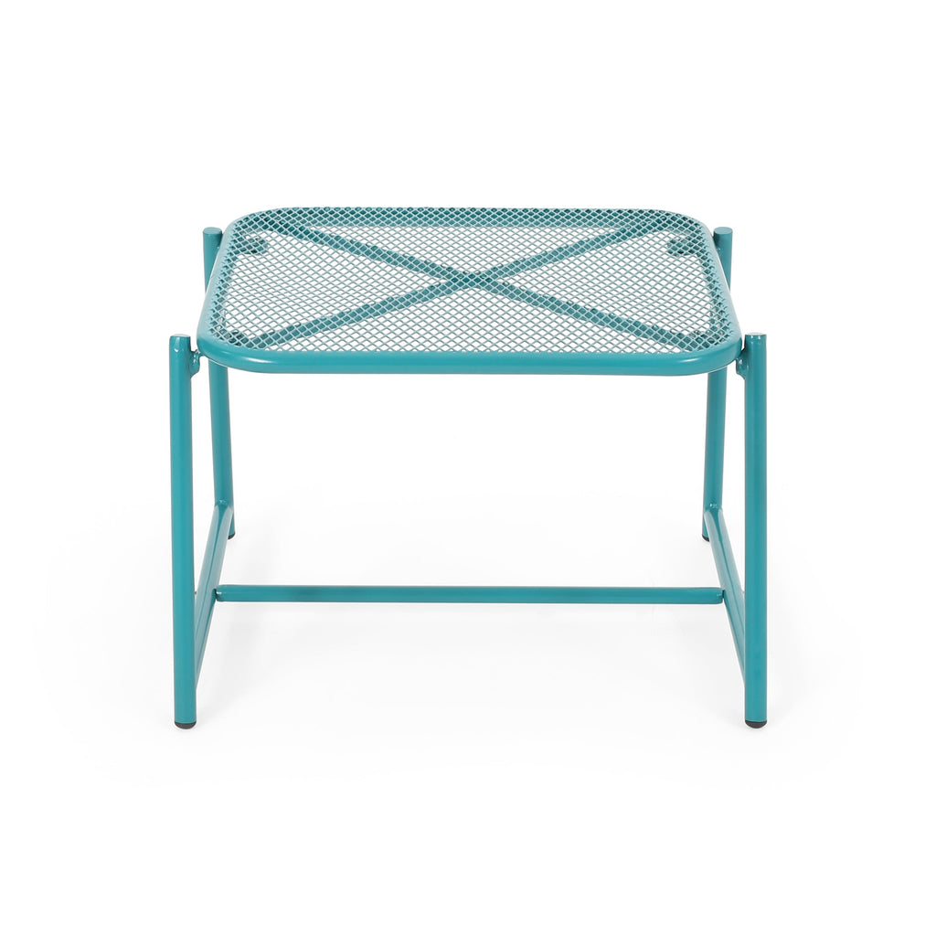 Kincaid Outdoor Modern Iron Side Table