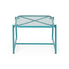 Kincaid Outdoor Modern Iron Side Table