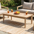 Hartford Outdoor Wood Coffee Table