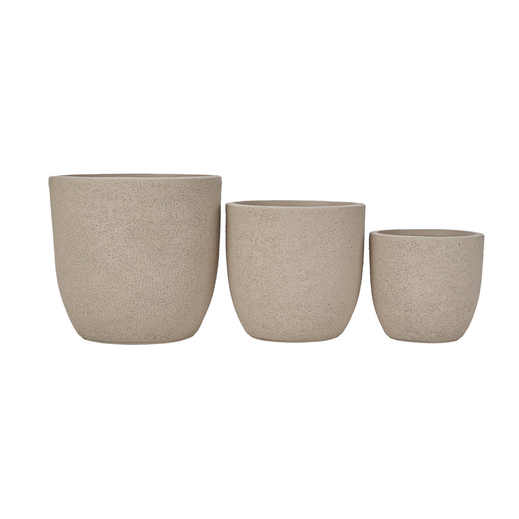 Lightweight Matte Textured Outdoor Planter